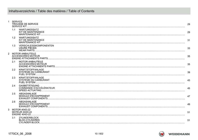 Manual de piezas de la cargadora de ruedas Weidemann 1770Cx50 06 2008 en formato PDF / Catálogo ilustrado / Descarga instantánea imagen 11