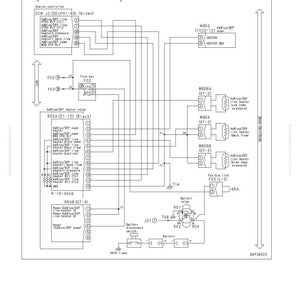 May include: Diagram of a DEF (Diesel Exhaust Fluid) line heater circuit. The schematic includes components like the ECM J2, relays, fuses, and a battery, with labels and connection lines. The diagram is in black and white.