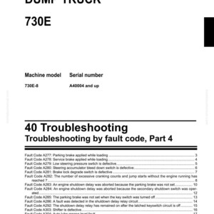 Komatsu 730E-8 Kipplaster 16V159 Service Anleitung Reparatur Werkstatt PDF Download Bild 8