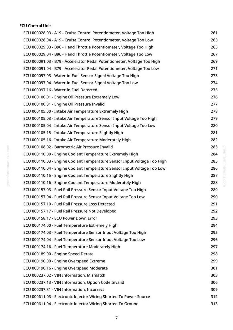 Manual de diagnóstico para tractores John Deere 5080R, 5090R, 5100R, 5080Rn, 5090Rn y 5100Rn (PDF/Descarga instantánea) imagen 8