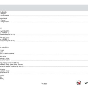Weidemann 2070Cx80lp Wheel loader Parts Manual PDF | Illustrated Catalog | Instant Download image 11