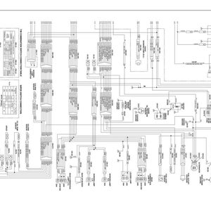 May include: Diagram of an electrical system with numerous lines, symbols, and text labels. The diagram includes multiple tables and a detailed schematic layout, with the text "DIAGRAM (4/4)" at the top. The bottom left corner shows "WA120-3MC".