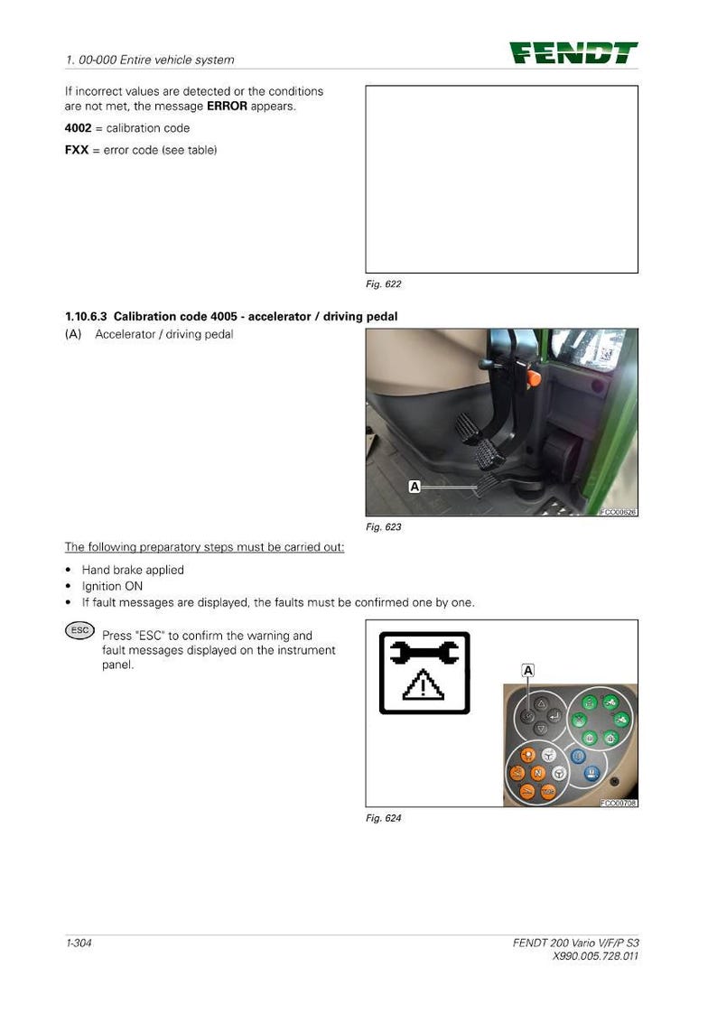 Manual de taller del tractor Fendt 200 Vario v f p s3 en PDF / Servicio y reparación / Descarga instantánea imagen 4