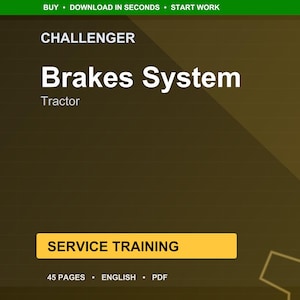 Challenger-remsysteem Trainingshandleiding tractorservice pdf | Trainingsgids | Direct downloaden afbeelding 1