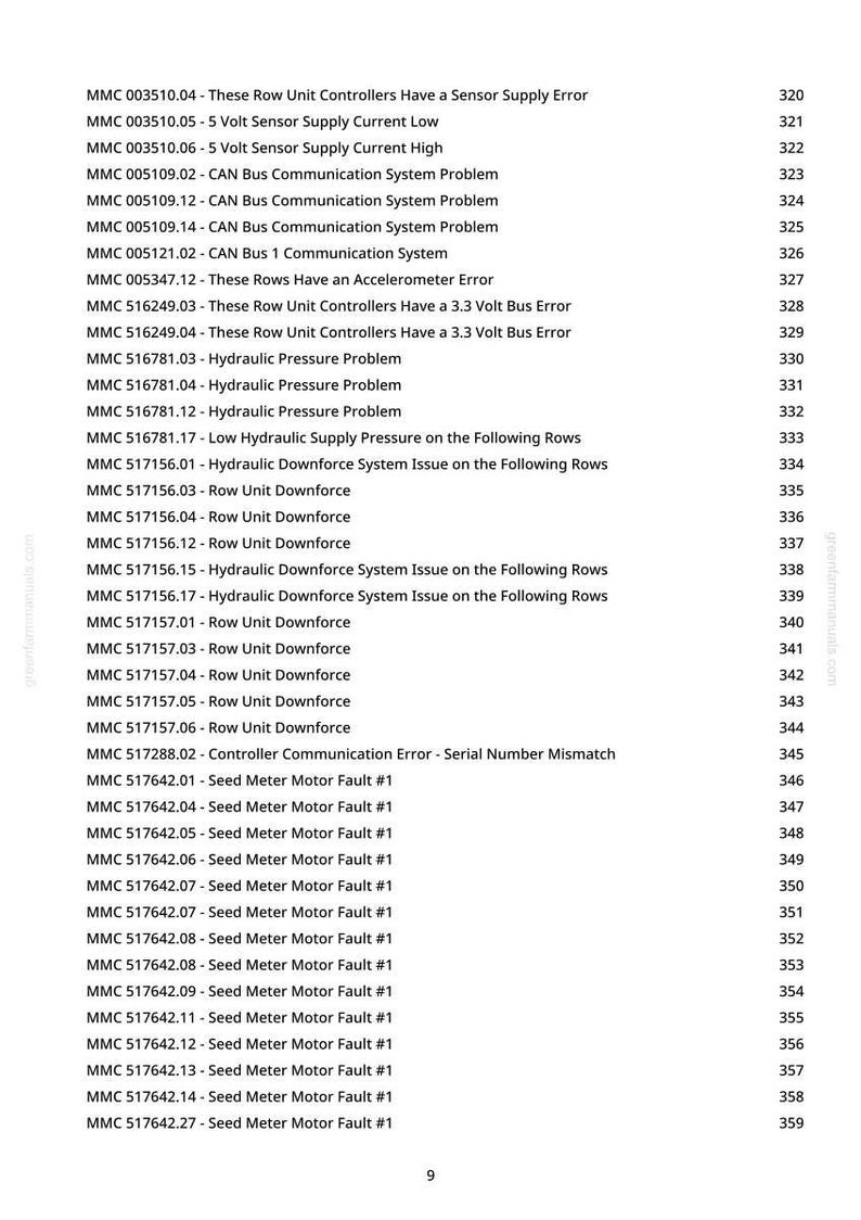 John Deere 1725 16-radig planteringsmaskin med elektrisk drift, diagnostikmanual PDF | Direkt nedladdning bild 9