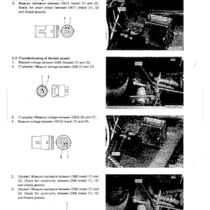 Komatsu PC200,210,220,240 Excavator Service Manual Repair Workshop PDF image 8