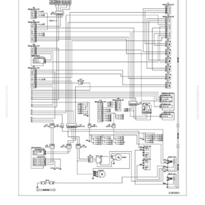 May include: A detailed schematic diagram with the text "TESTING AND ADJUSTING" at the top left and "FAILURE CODE" at the top right. The diagram features numerous lines, boxes, and symbols, likely representing an electrical or mechanical system. The bottom of the diagram includes the text "WA450/480-6".