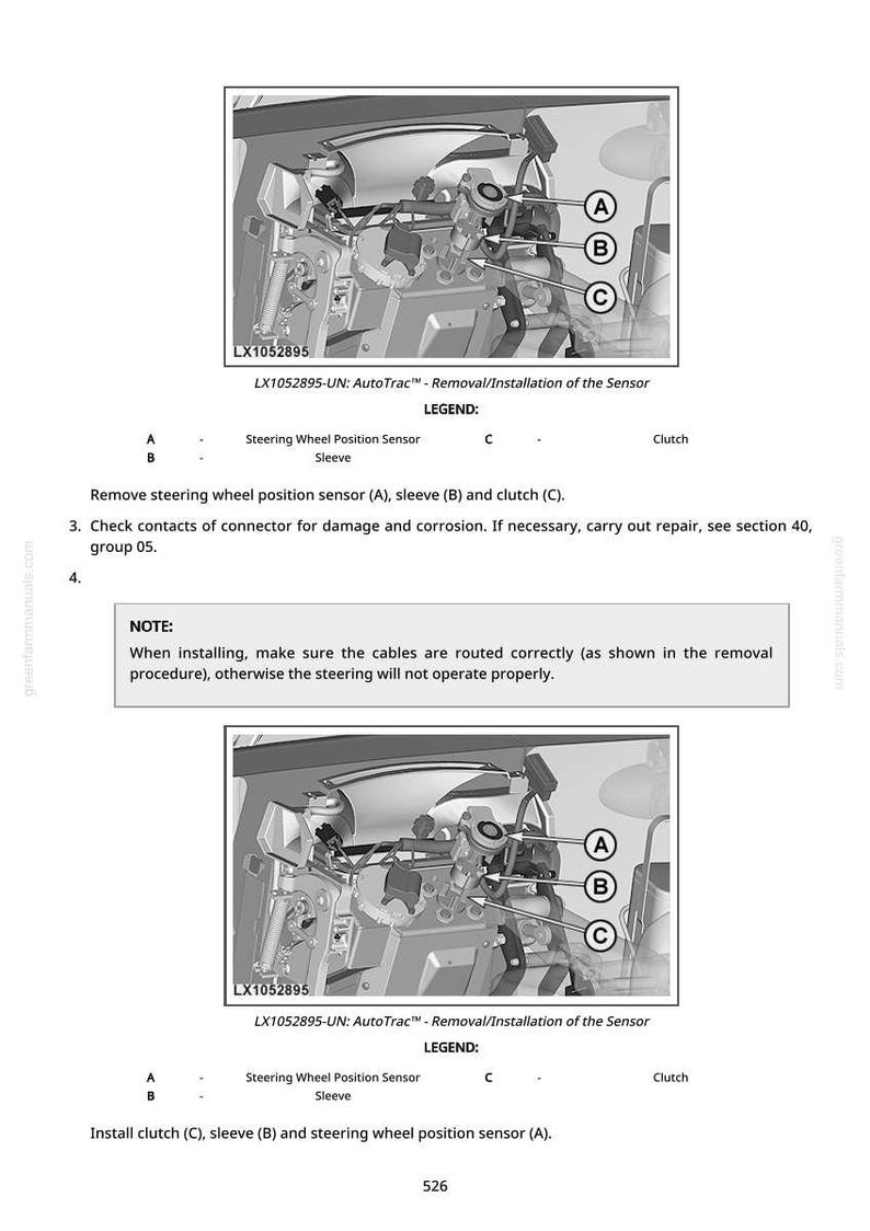 John Deere 6230R, 6250R traktor reparationsmanual PDF | Serviceverkstad | Direkt nedladdning bild 5