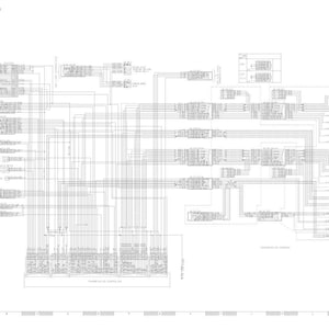May include: A detailed black and white electrical circuit diagram. The diagram shows numerous lines, symbols, and text labels, illustrating the complex wiring of a system. The title "ELECTRICAL CIRCUIT DIAGRAM (A)" is visible at the top.