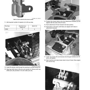 K&ouml;nnte beinhalten: Ein Schwarz-Wei&szlig;-Diagramm mit dem Titel "Installieren" mit Schritt-f&uuml;r-Schritt-Anleitungen f&uuml;r eine mechanische Baugruppe. Enth&auml;lt Nahaufnahmen von Teilen, Diagrammen und Textanweisungen. Enth&auml;lt Reifengr&ouml;&szlig;enangaben und Teilekennzeichnungen.