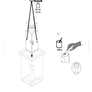 Komatsu JMHB370V-1 hydraulhammare servicemanual reparation verkstad PDF-nedladdning bild 8