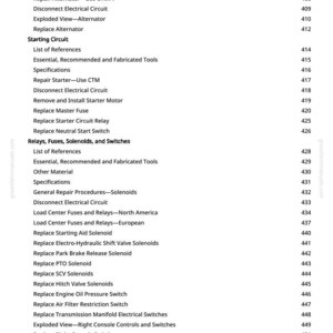 John Deere 8230T, 8330T, 8430T Tractor Repair Manual Pdf | Service Workshop | Instant Download image 8