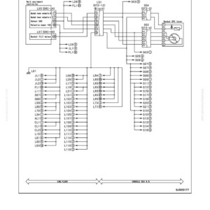 May include: Diagram of a related circuit, labeled "TROUBLESHOOTING." The diagram includes components like "Work equipment controller" and "Bucket EPC lever," with various connectors and labels. The diagram is labeled "DK5CKA" and "WA500-6."