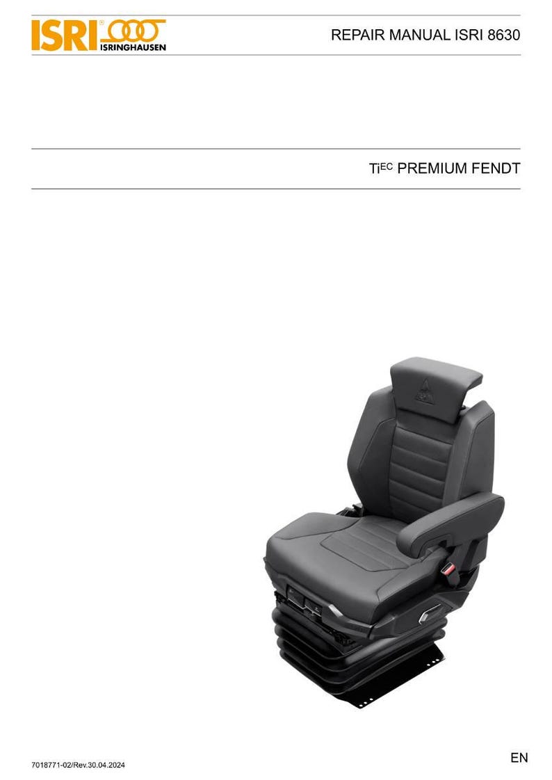 Isringhausen Ti ec premium Seat Workshop Manual PDF | Service Repair | Instant Download image 2