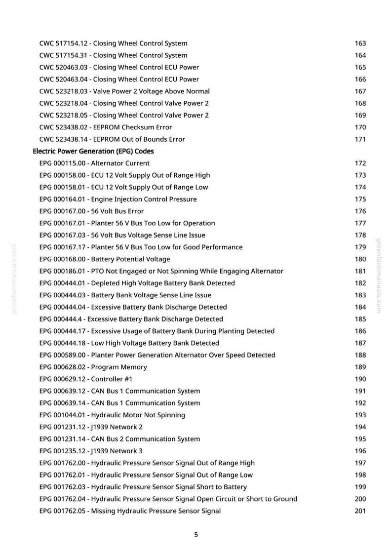 John Deere 1725 16-radig planteringsmaskin med elektrisk drift, diagnostikmanual PDF | Direkt nedladdning bild 5