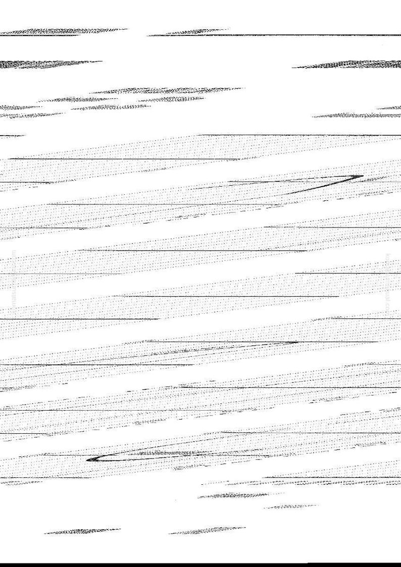 K&ouml;nnte beinhalten: Abstrakte Schwarz-Wei&szlig;-Kunst mit texturierter Optik. Das Design weist zahlreiche parallele Linien und geschwungene Striche auf, die einen dynamischen visuellen Effekt erzeugen. Der Stil des Kunstwerks erinnert an eine Skizze oder Zeichnung.