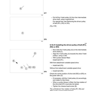 Manual de reparación en PDF para la cosechadora Claas Lexion 510, 520 y 560 / Servicio de taller / Descarga instantánea imagen 7