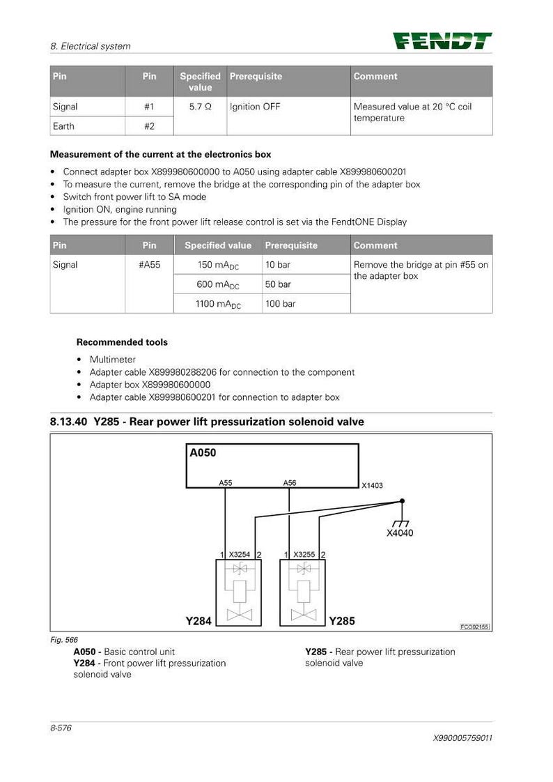 Fendt 1000 Vario gen3 Tractor Workshop Manual PDF | Service Repair | Instant Download image 10