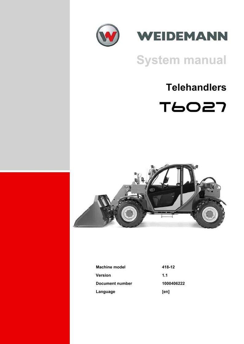 Weidemann T6027 Telehandler System Manual PDF | Technical Documentation | Instant Download image 2