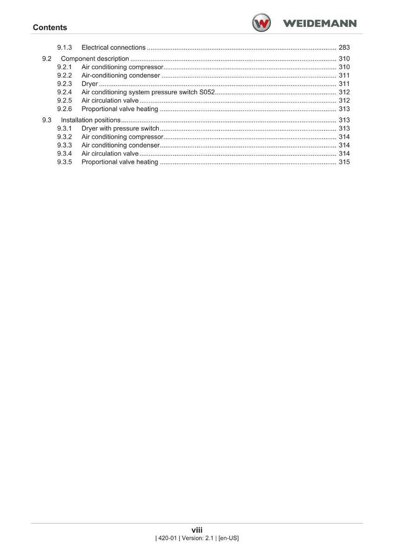 Servicehandleiding Weidemann T7035 t7042 verreiker, pdf | Werkplaatsreparatie | Direct downloaden afbeelding 8
