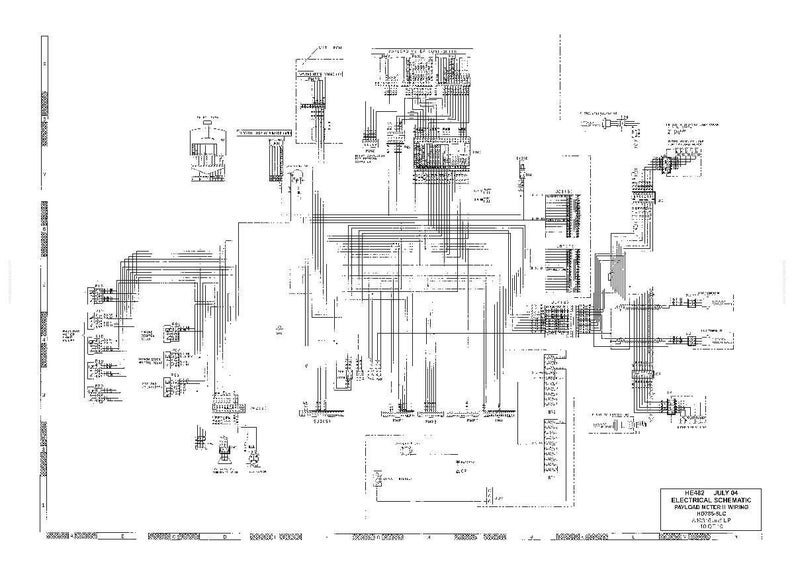 Puede incluir: Un diagrama esquem&aacute;tico el&eacute;ctrico detallado en blanco y negro con numerosas l&iacute;neas, s&iacute;mbolos y texto. El diagrama incluye el texto "ELECTRICAL SCHEMATIC" y "JULY 84".