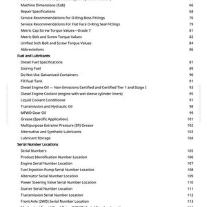 Manual de reparación de tractores John Deere 5220, 5320, 5420, 5520 en formato PDF / Servicio de taller / Descarga instantánea imagen 5