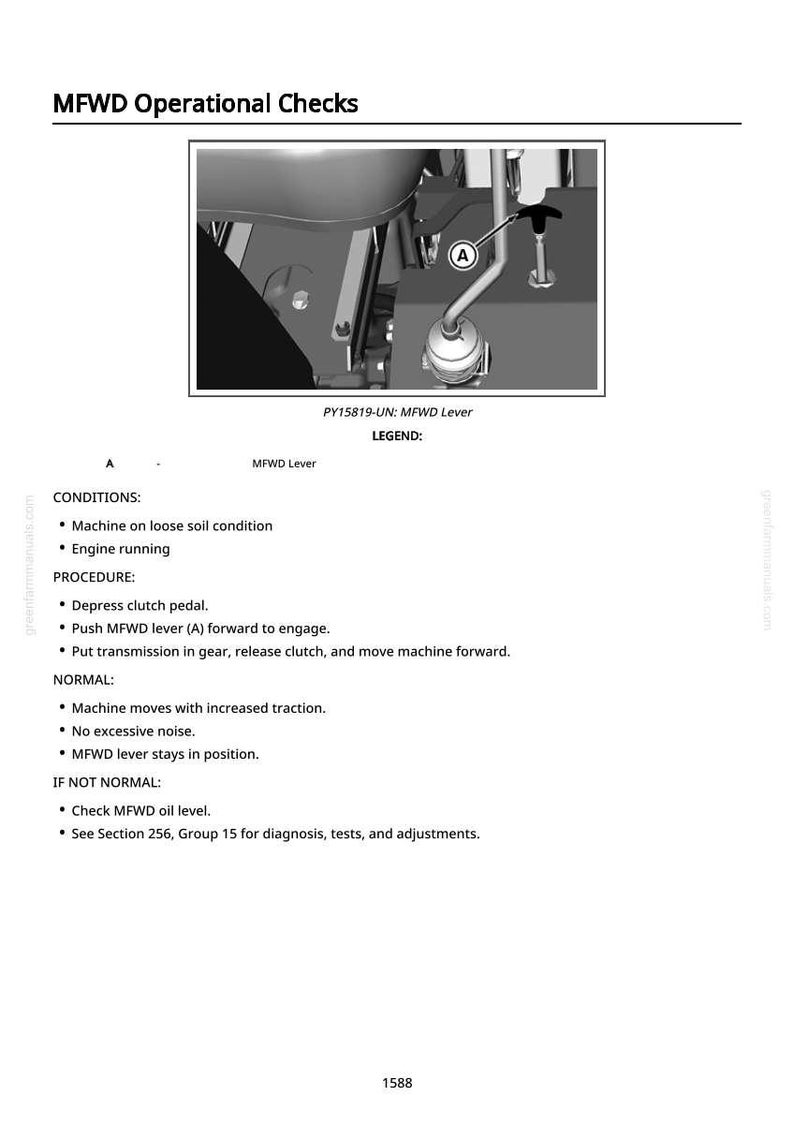 John Deere 5045E, 5065E, 5055E, 5075E traktordiagnosmanual i pdf-format | Direkt nedladdning bild 10