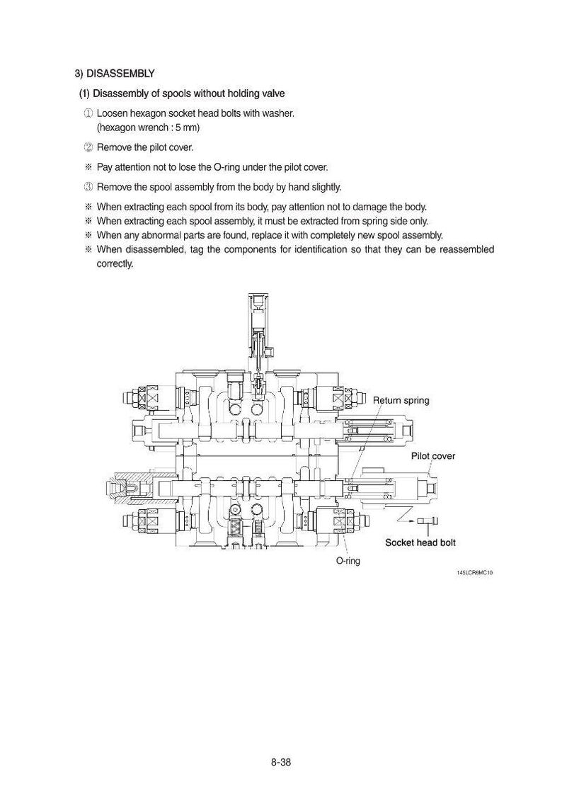HYUNDAI HX145LCRT3 Crawler Excavator Service Manual | PDF | Instant Download image 5
