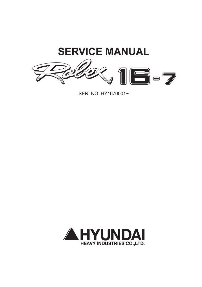 HYUNDAI R16-7 Crawler Excavator Service Manual | PDF | Instant Download image 1