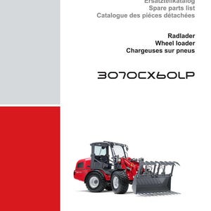 Weidemann 3070Cx60lp Wheel loader Parts Manual PDF | Illustrated Catalog | Instant Download image 2