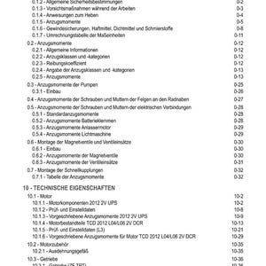 Deutz-Fahr Traktor Profi Ps 6135 W, 6155 W, 6175 W Werkstatthandbuch | Omedelbar nedladdning av pdf bild 2