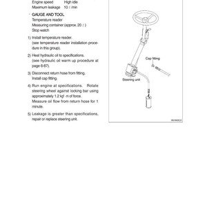 Manual de servicio de la retroexcavadora HYUNDAI H930C/H940C / PDF / Descarga instantánea imagen 4
