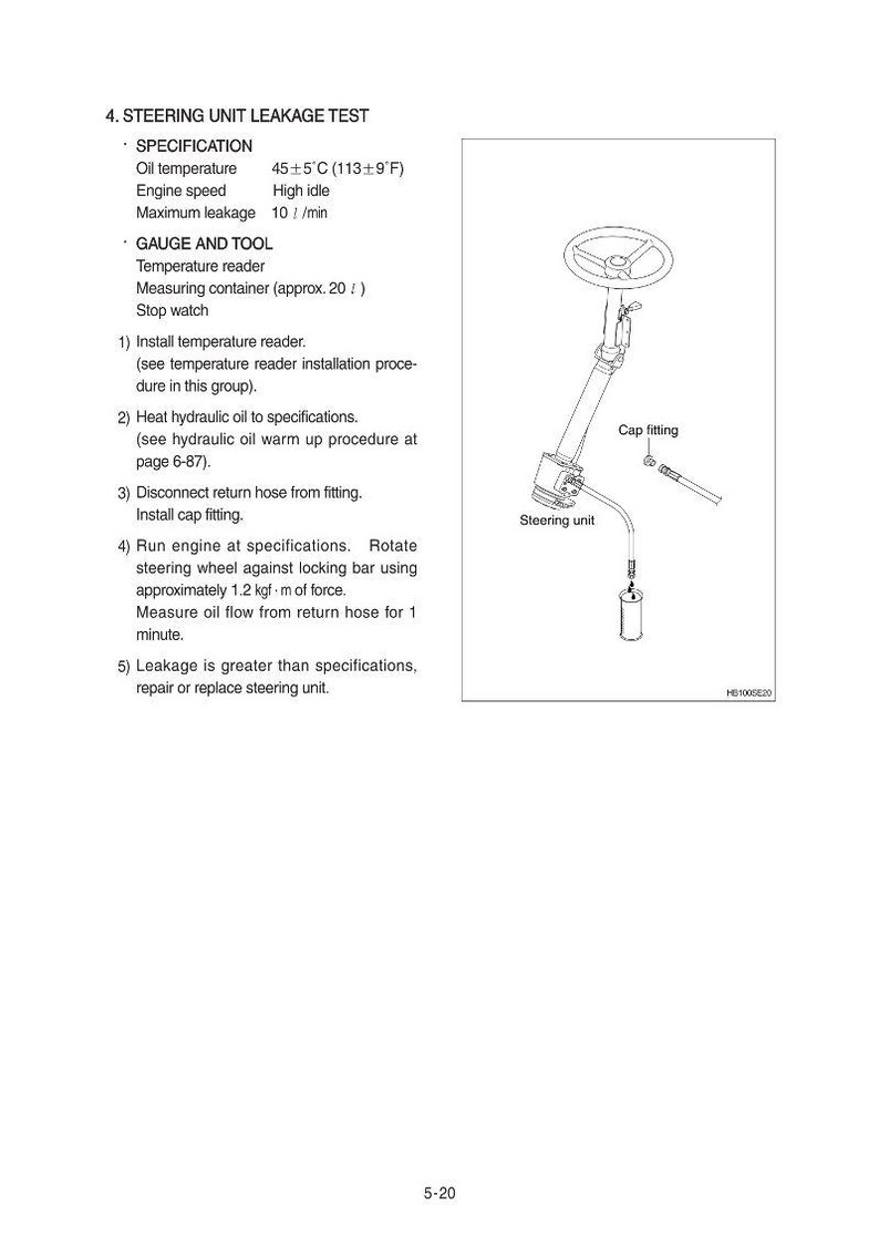 Manual de servicio de la retroexcavadora HYUNDAI H930C/H940C / PDF / Descarga instantánea imagen 4
