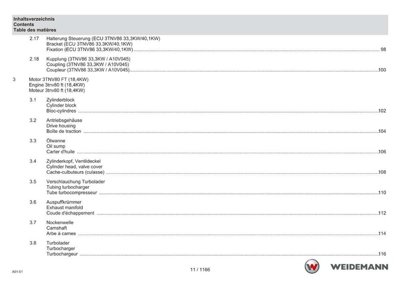 Weidemann 1390 Wheel loader Parts Manual PDF | Illustrated Catalog | Instant Download image 11