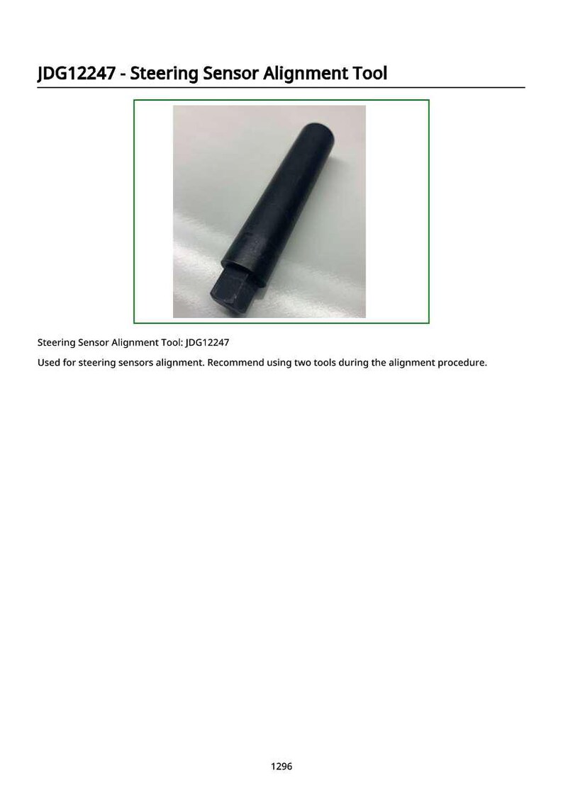 John Deere W235 W260, 500D, 500R, 525D, 530D, 536D, 994, 995 Roterande Självgående Strängläggare Reparationsmanual Pdf Ladda ner bild 10