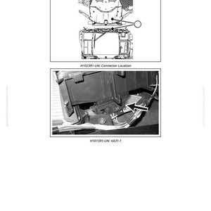 May include: Diagram of a recirculation fan motor driver connector, labeled XA31-1. The image includes two detailed diagrams showing the connector location and a close-up view. Text includes "H102391-UN: Connector Location" and "H101391-UN: XA31-1".