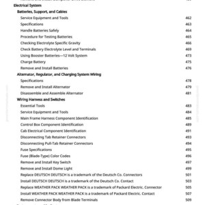 John Deere 27Zts grävmaskin reparationsmanual PDF | Serviceverkstad | Direkt nedladdning bild 3