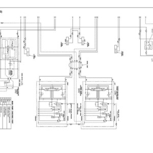 May include: A detailed engineering diagram labeled "Diagram (Sheet 3 of 3)" with the word "Hydraulic" at the top. The diagram is a complex arrangement of lines, shapes, and text, likely representing a hydraulic system.