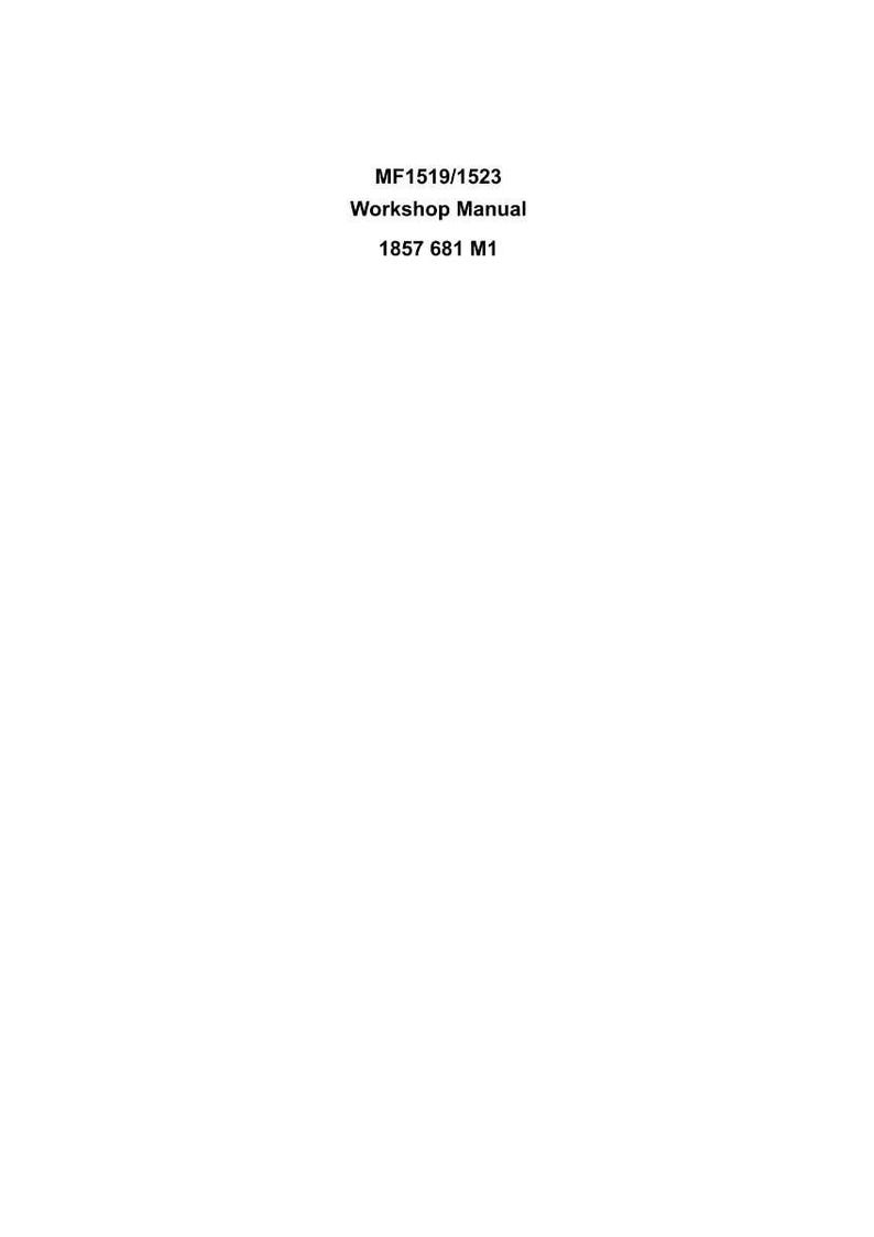 Massey ferguson Mf1519f mf1519fh mf1523f mf1523fh Tractor Service Manual PDF | Workshop Repair | Instant Download image 5