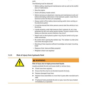 Weidemann T5522 Telehandler Service Manual PDF | Workshop Repair | Instant Download image 9
