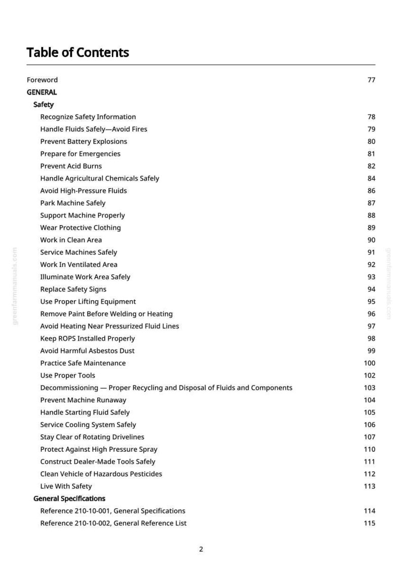 John Deere 7720, 7820, 7920 Tractor Diagnostic Manual PDF | Instant Download image 4