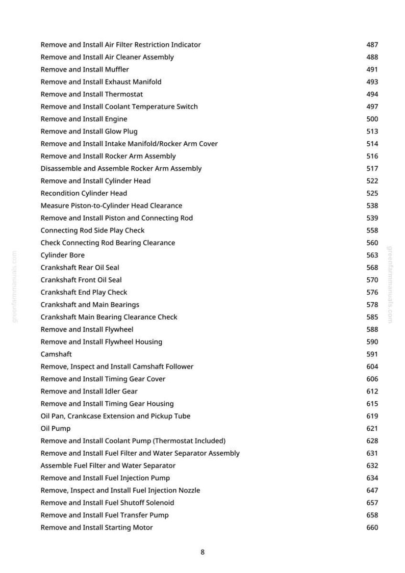Teknisk manual för John Deere 2500E, 2500B Hybrid åkgräsklippare i PDF-format | Direkt nedladdning bild 7