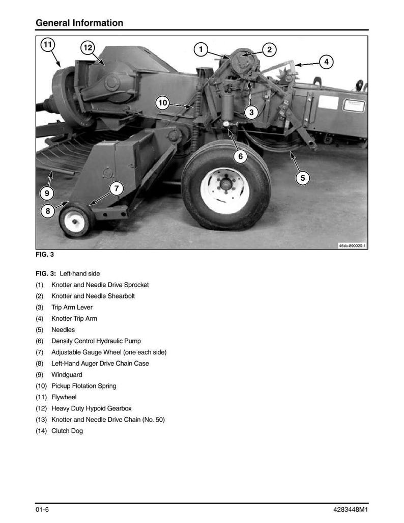 Massey ferguson 1841 Small square baler Service Manual PDF | Workshop Repair | Instant Download image 10
