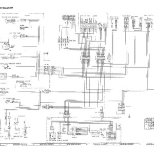 Pu&ograve; includere: Un diagramma di circuito elettrico in bianco e nero, intitolato "ELECTRIC CIRCUIT DIAGRAM" e con il numero di modello "MODEL 25R-276-B". Il diagramma &egrave; un'illustrazione tecnica dettagliata con linee, simboli e testo.
