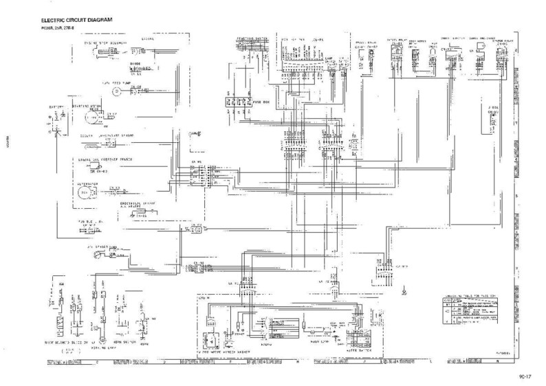 Pu&ograve; includere: Un diagramma di circuito elettrico in bianco e nero, intitolato "ELECTRIC CIRCUIT DIAGRAM" e con il numero di modello "MODEL 25R-276-B". Il diagramma &egrave; un'illustrazione tecnica dettagliata con linee, simboli e testo.