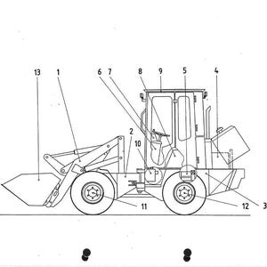 Instrukcja obsługi ładowarki kołowej Weidemann 3002 Dm w formacie PDF | Katalog ilustrowany | Pobierz natychmiast zdjęcie 8
