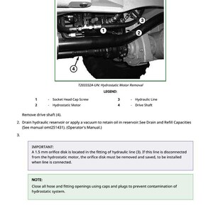 Manual de reparación del cargador John Deere 244J en PDF / Servicio de taller / Descarga instantánea imagen 4