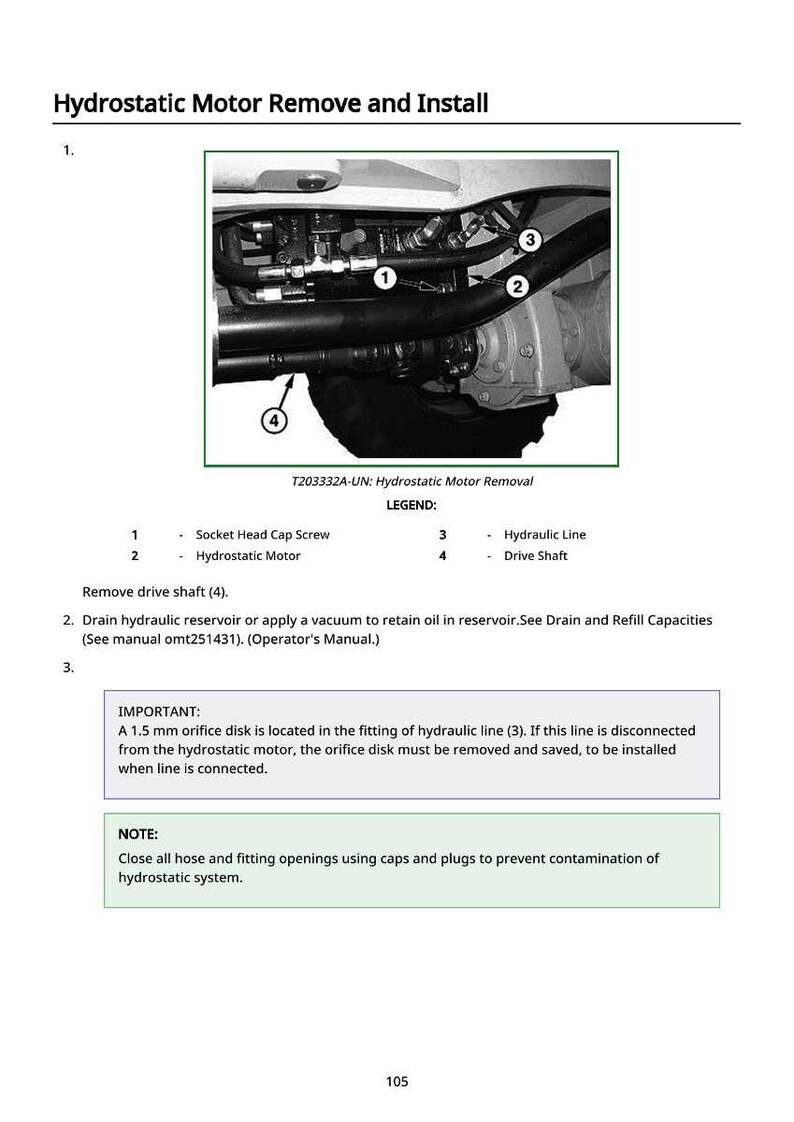 Manual de reparación del cargador John Deere 244J en PDF / Servicio de taller / Descarga instantánea imagen 4