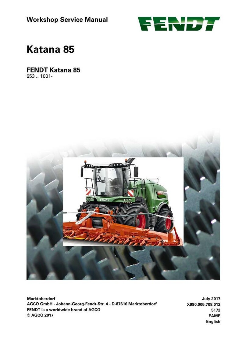 Instrukcja obsługi kombajnu Fendt Katana 85 w formacie PDF | Naprawa serwisowa | Pobierz natychmiast zdjęcie 2