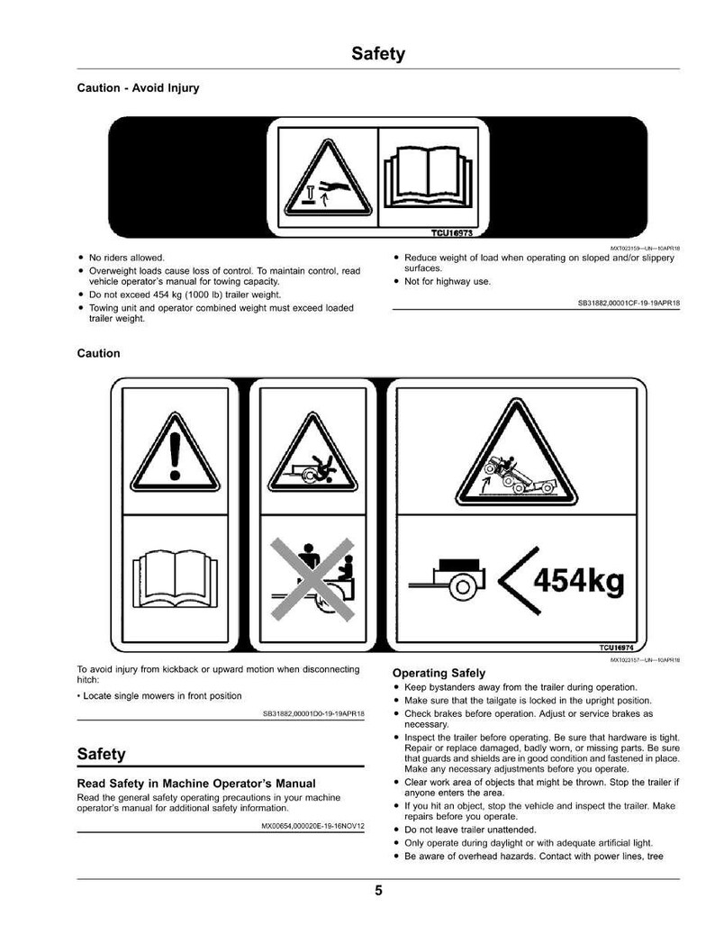 John Deere 22B gräsklipparmanual PDF | Ägarhandbok | Direkt nedladdning bild 4